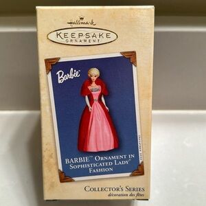 Barbie Ornament in Sophisticated Lady Fashion from Hallmark dated 2002